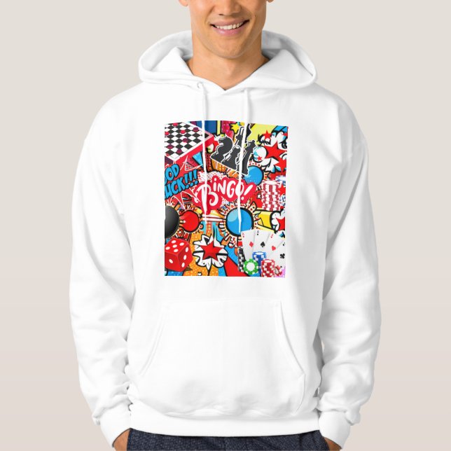 Spiele Hoodie (Vorderseite)