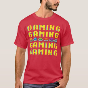 Spiele-Joystick Klassisch Retro Vintage Spiele-Ges T-Shirt