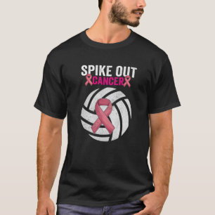Spiele Krebs Volleyball Brustkrebs-Aussichten T-Shirt