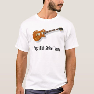 Spiele mit Schnur-Theorie - Gitarre T-Shirt
