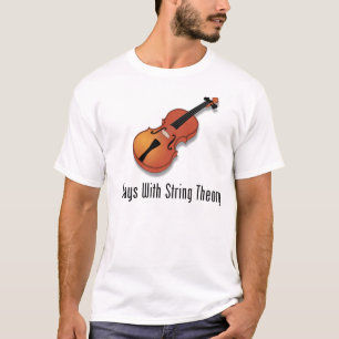 Spiele mit Schnur-Theorie - Violine T-Shirt