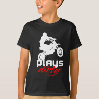 Spiele schmutzig - Typ T-Shirt