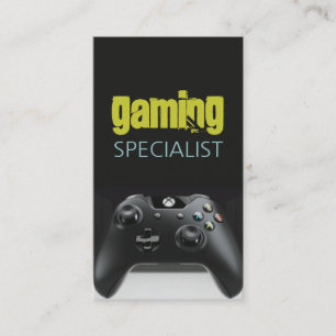 Spiele-Spezialist für Videospiele Visitenkarte