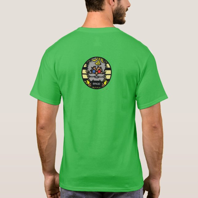 Spiele spielen T-Shirt (Rückseite)