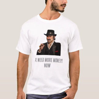 Spiele T-Shirt | Vintage Cowboy raucht Zigarre