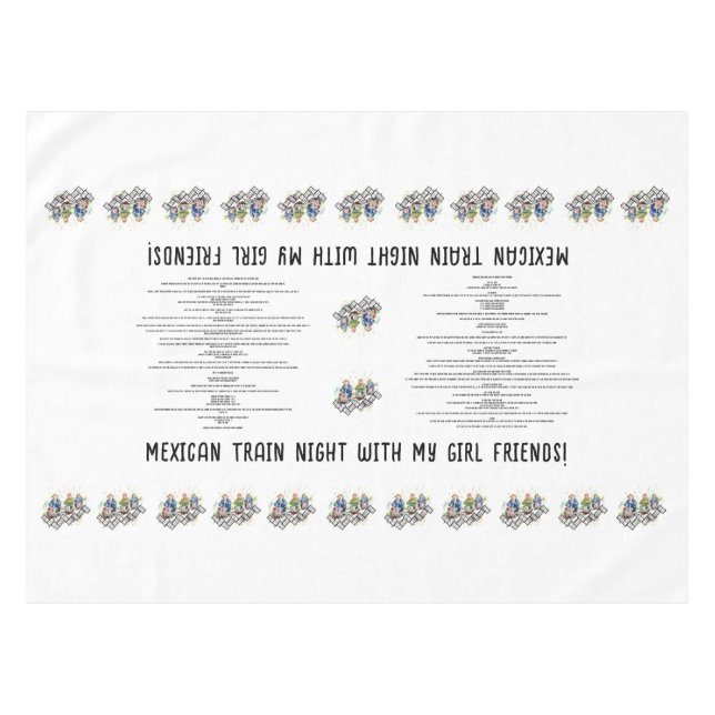 Spiele Tischdecke (Vorderseite (Horizontal))