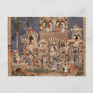 Spiele und Unterhaltung der Trojaner Postkarte