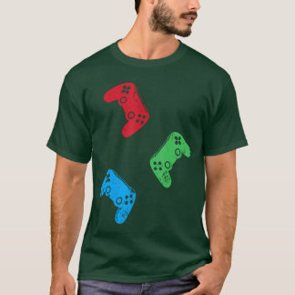 Spielecontroller Gamer Leben Video Gamer Boyseens  T-Shirt