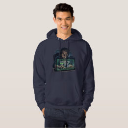 Spieleentwickler wartet auf das Kompilieren von Sh Hoodie
