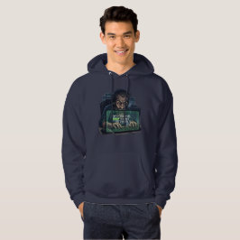 Spieleentwickler wartet auf das Kompilieren von Sh Hoodie