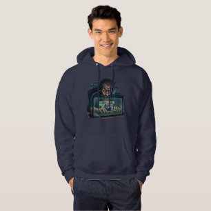 Spieleentwickler wartet auf das Kompilieren von Sh Hoodie