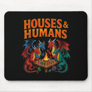 Spielehäuser Menschen Lustige RPG Parodie Gamer Mä Mousepad