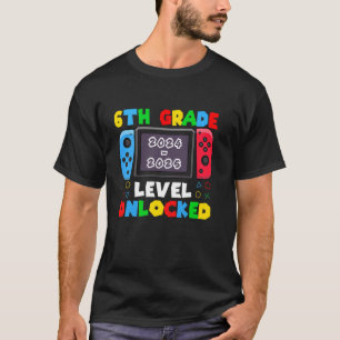 Spielen 6. Stufe auf Schulstufe T-Shirt