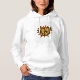SPIELEN! Comic Burst - Gamer Wall Poster Hoodie
