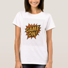 SPIELEN! Comic Burst - Gamer Wall Poster T-Shirt