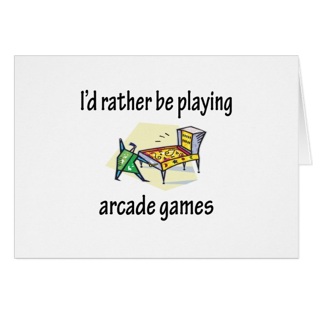 Spielen der Arcade-Spiele (Vorderseite (Horizontal))