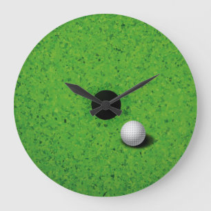 Spielen der Golf-Wanduhr Große Wanduhr
