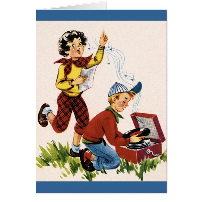 Spielen der Jahr-Platten (Vorne)