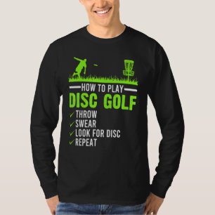 Spielen Disc Golf Frisbee Disc Golfer Spaß Golfin T-Shirt