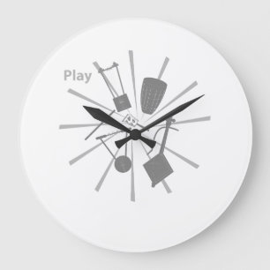 Spielen Große Wanduhr