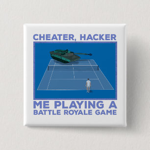 Spielen im Kampf gegen Royale Button