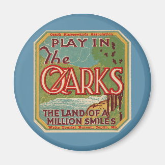 Spielen im OZARKS Land eine Million Lächeln Magnet