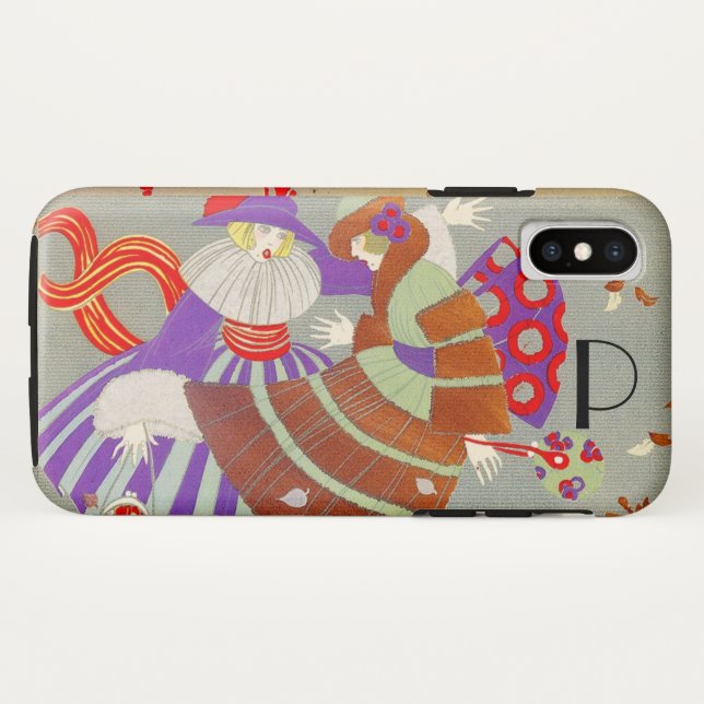 SPIELEN IM WIND/SCHÖNHEIT-MOOGRAMM Case-Mate iPhone HÜLLE (Rückseite (Horizontal))