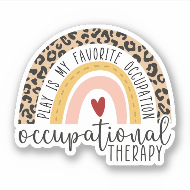 Spielen ist mein Lieblings-Beruf, beruflich Aufkleber (Vorderseite)