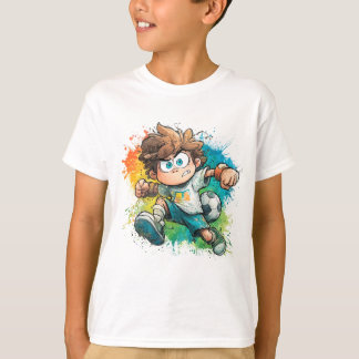 Spielen, lachen, gewinnen: Kinder spielen T-Shirt