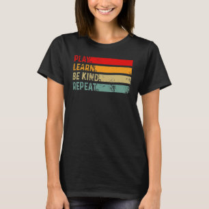 Spielen lernen, wie man sich an einem Tag der Einh T-Shirt