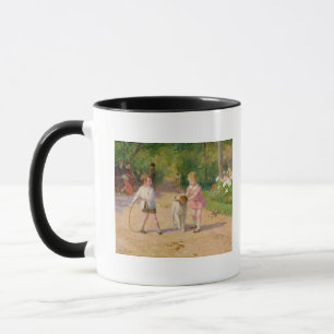 Spielen mit dem Band Tasse