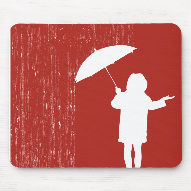 Spielen mit dem Regen Mousepad (Vorne)