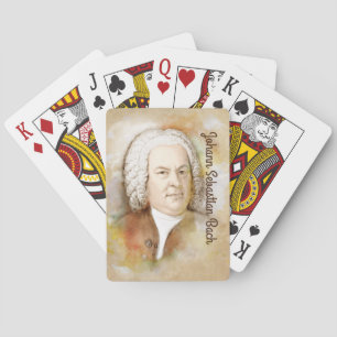 Spielen mit Johann Sebastian Bach Spielkarten