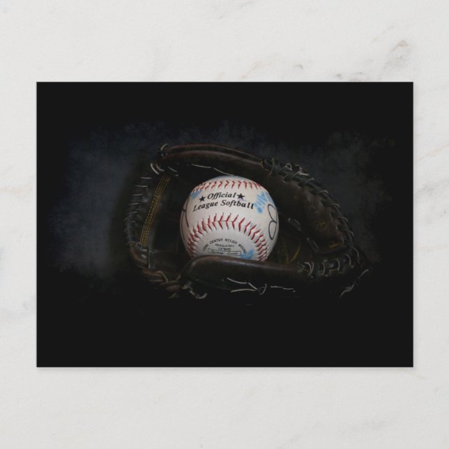Spielen Sie Ball! Postkarte (Vorderseite)