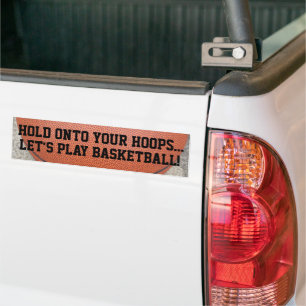 Spielen Sie Basketball auf Ihren Hoops Autoaufkleber