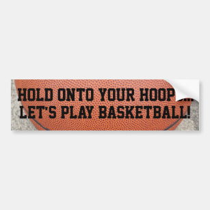 Spielen Sie Basketball auf Ihren Hoops Autoaufkleber