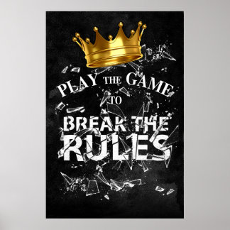 Spielen Sie die Spielregeln brechen - King-Modus Poster