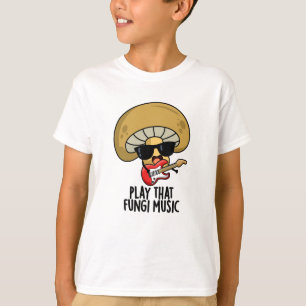 Spielen Sie diese Fungi Music Funny Mushroom Pub T-Shirt