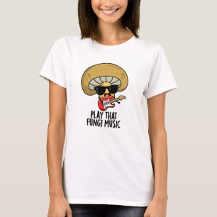 Spielen Sie diese Fungi Music Funny Mushroom Pub T-Shirt