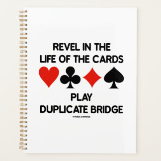 Spielen Sie doppelte Bridge im Leben Planer