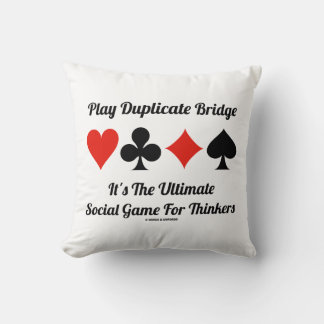 Spielen Sie Duplikate Bridge Ultimate Social Game  Kissen