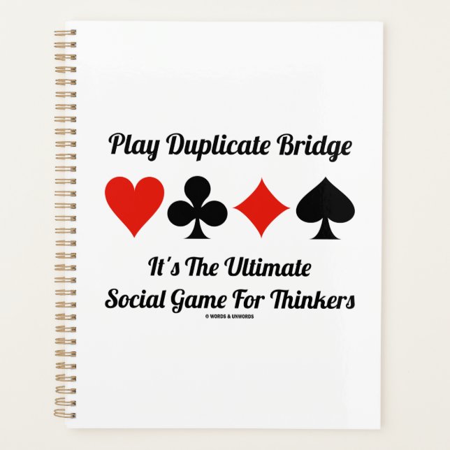 Spielen Sie Duplikate Bridge Ultimate Social Game  Planer (Vorderseite)