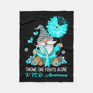 Spielen Sie einen Kampf alleine Aquamariner Ribbon Fleecedecke
