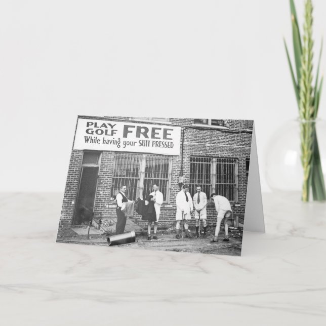 Spielen Sie Golf kostenlos (während Sie Ihren Anzu Karte (Vorderseite)