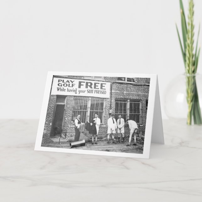 Spielen Sie Golf kostenlos (während Sie Ihren Anzu Karte (Vorderseite)