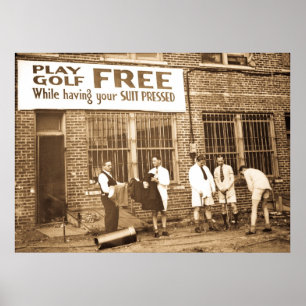 Spielen Sie Golf kostenlos (während Sie Ihren Anzu Poster