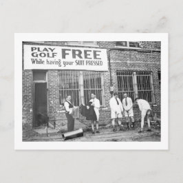 Spielen Sie Golf kostenlos (während Sie Ihren Anzu Postkarte