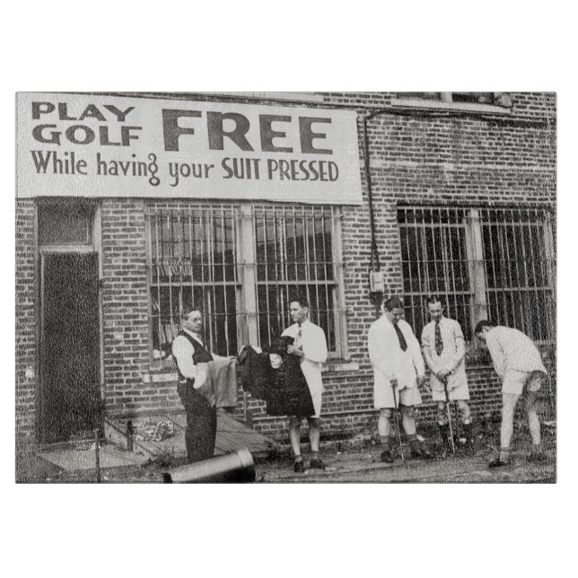 Spielen Sie Golf kostenlos (während Sie Ihren Anzu Schneidebrett (Vorderseite)