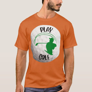 Spielen Sie Golf Triple T-Shirt