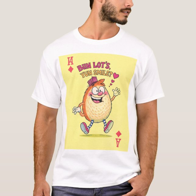 Spielen Sie Ihren Stil - Funny Card T-Shirt (Vorderseite)